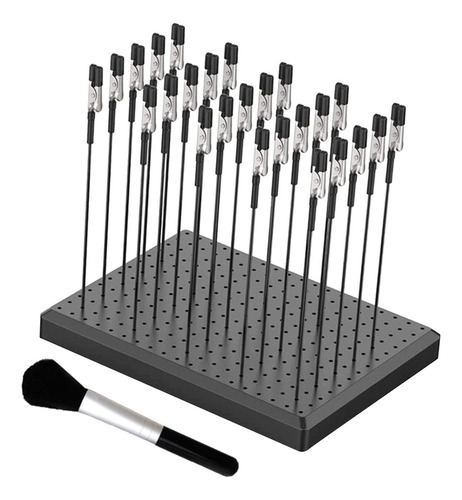 L Soporte De Base De Soporte De Pintura Y Juego De Pinzas De