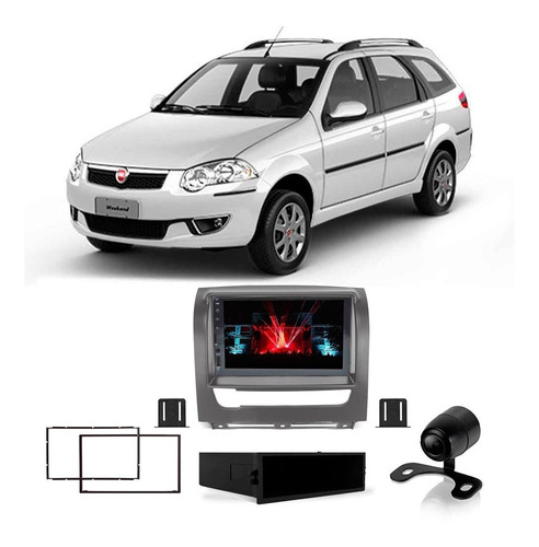 Multimidia Fiat Palio Weekend 2012 A 2019 7 Pol Esp Fm Bt Sd