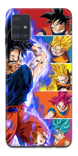 Imagen 1 de 10 de Funda Samsung A31 A21s A11 Dragon Ball Goku Instinto 8