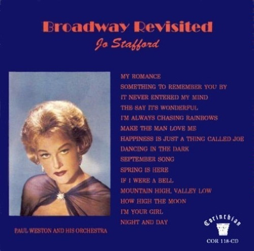 Jo Stafford Broadway Revisited 1991 U.s.a Igual A Nuevo 