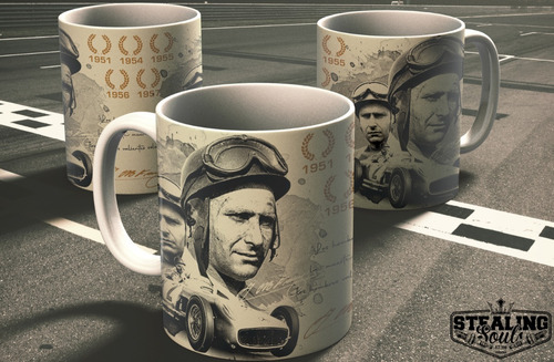 Imagen 2 de 3 de Taza Fierrera - Juan M. Fangio #11 | World Champion Edition