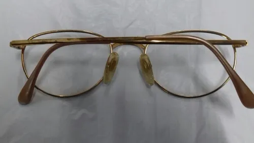 Arma o Oculos Lamy Dourada Vintage Raridade Da Decada De 80