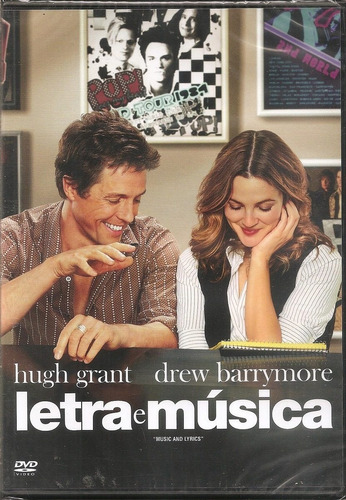 Quadro Decorativo Cine Romance Letra E Musica Drew Barrymore