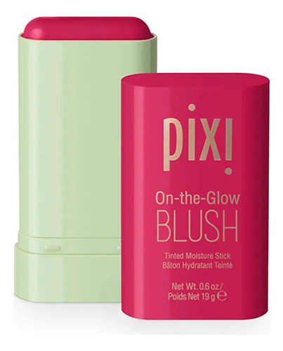 Rubor En Barra Pixi Beauty On-the-glow Blush Tono: Juicy Tono Del Maquillaje Ruby