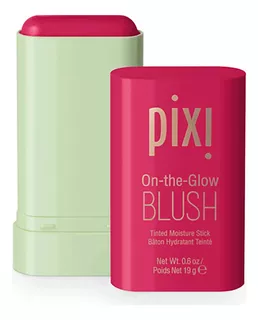 Rubor En Barra Pixi Beauty On-the-glow Blush Tono: Juicy Tono Del Maquillaje Ruby