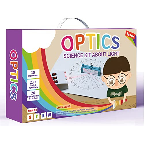 Teenii Optics Ciencia Kit Sobre Experimento De Luz Jsr2z