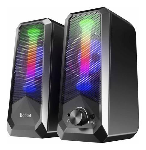 Bobtot Altavoces De Sonido Rgb Alta Fidelidad