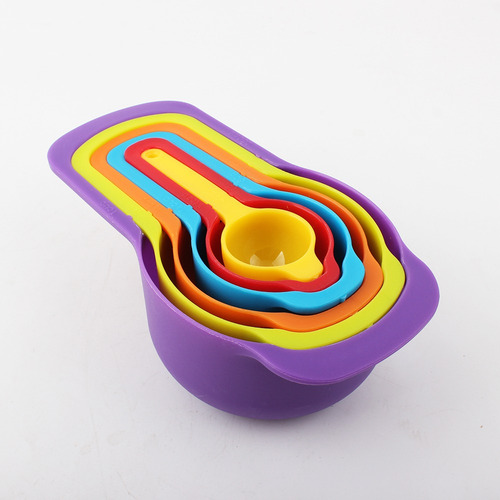 Set Cuchara Medidora Gramos Cuchara Y Taza Medidora 6 Pza