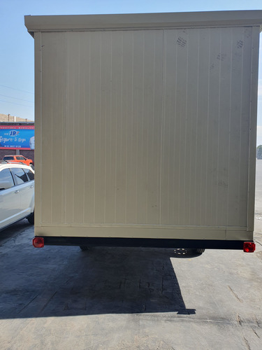 Camper Caseta Traila Remolque Oficina Móvil C/ Wc Y Privado