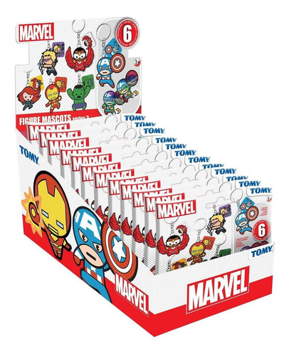 Chaveiro Marvel Series Vingadores Mascots Avengers Original