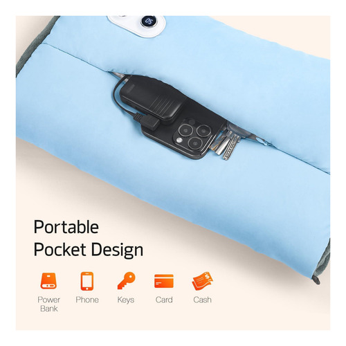 Calentadores De Mano Hapaw Recargables Con Mah Power Bank, 5