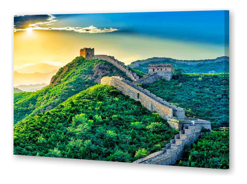 Cuadro Canvas Muralla China Monumento Piedra M2