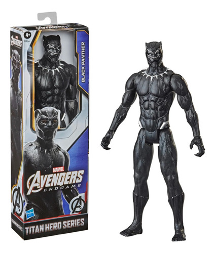 Muñeco Black Panther. 30cm. Hasbro Original. Mpuy