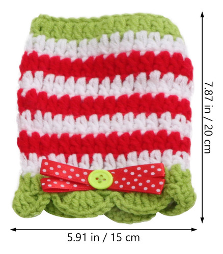 Gorro De Ganchillo Hecho A Mano Para Bebés Recién Nacidos, E