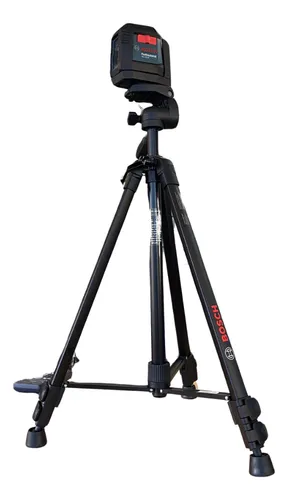 comprar Kit Nivel Laser 2 Lineas Rojas + Tripode 1,57m Bosch