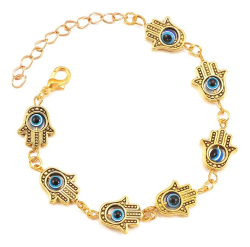 Eartif Fátima Pulseras De Mal De Ojo Para Mujer Hamsa Mano D