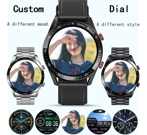 A Reloj Inteligente Para Hombre, Bluetooth, Llamada, Reloj