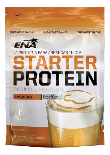 Ena Starter Protein 400g En Polvo Desayuno Proteico Shake Bebible Proteínas Más Energía