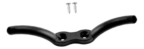 2 Cornamusa De Cuerda De Acero Inoxidable, Cornamusa Negro