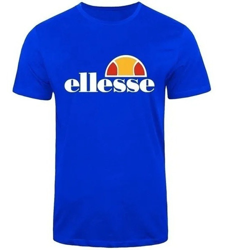 Camiseta De Manga Corta 100% Algodón Estampado Ellesse