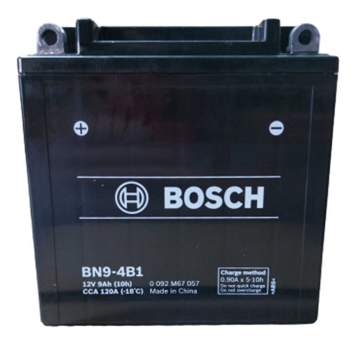 Bateria De Moto Bosch 12n9-4b-1 | Beta Tr 200 Honda Yamaha |