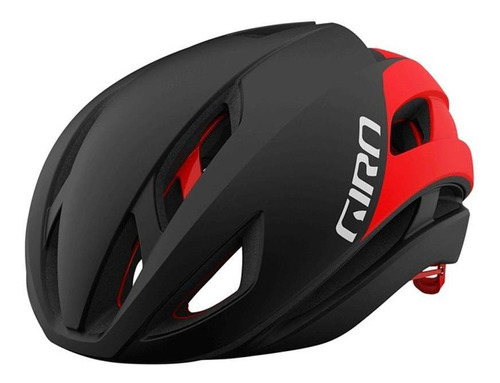 Capacete Giro Eclipse Spherical Mips Cor Preto/Vermelho Tamanho 55-59cm