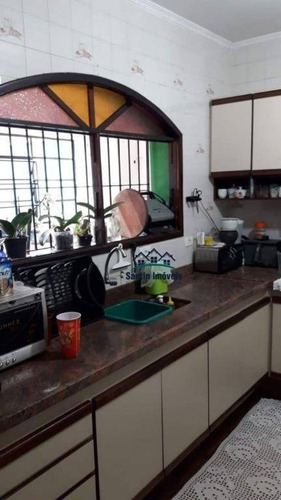 Imagem 4 de 13 de Sobrado De 250 M² Com 03 Quartos (sendo 01 Suíte Com Hidromassagem) À Venda, Por R$ 750.000 - Santa Teresinha - Santo André/sp - So0401