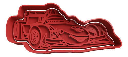  Cortador De Galletas Rayo Mcqueen 5cm