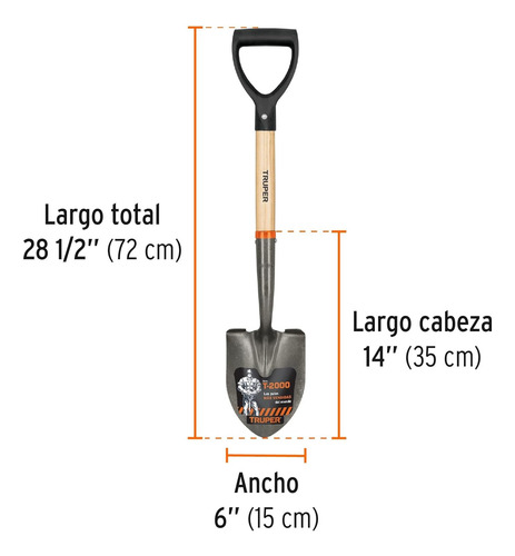 Truper Pala Cajuelera Y Machete Jardineria, Tesoros