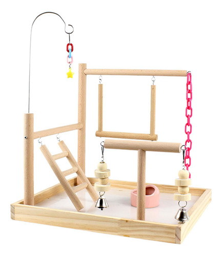 Juguete De Ejercicio Para Patio De Juegos De Pájaros Loro