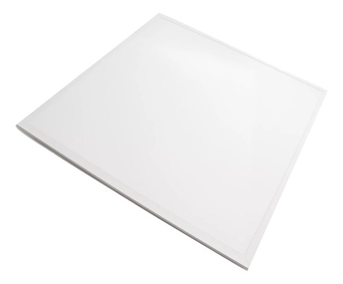 Pack X 10 Panel Led De Embutir Cuadrado 60x60 48w Etheos Luz Fria Con Ganchos De Suspension Color De La Luz Blanco Frio 60 X 60 Cm