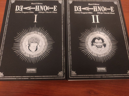 Death Note Black Edition (norma Editorial) Tomo I & Ii