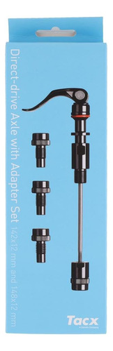 Through Axis Kit Adaptador Para Garmin Tacx Flux 2, Flux S Y