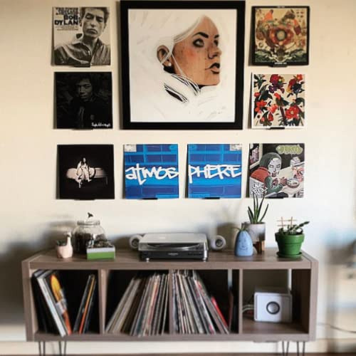 Soporte De Pared Para Discos De Vinilo, Paquete De 10 Unidad