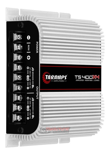 Imagem 2 de 5 de Modulo Taramps Ts 400x4 2 Ohm 400w Rms Ts 400 Amplificador