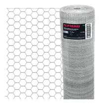 Comprar Malla Acero Galvanizado Hexagonal, 25 Mmx1.00 M, Fiero 44656