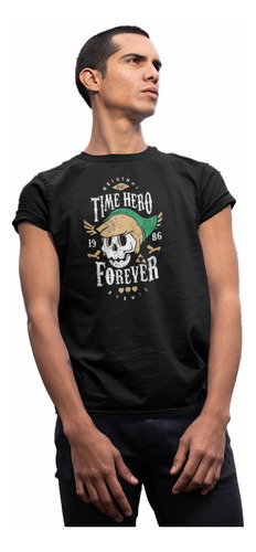 Playera Halloween  Forever Calaveras Video Juegos Caballero