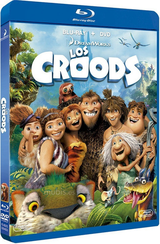 Los Croods Pelicula Blu Ray Original Nueva Sellada