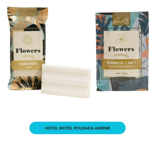100 Mini Sabonetes E Shampoo 2x1 Hotel Motel Pousada
