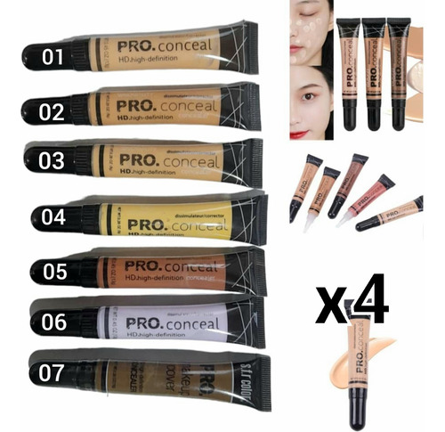 Corrector Pro Makeup Cover Sfr Color Corrector Pro Concealer