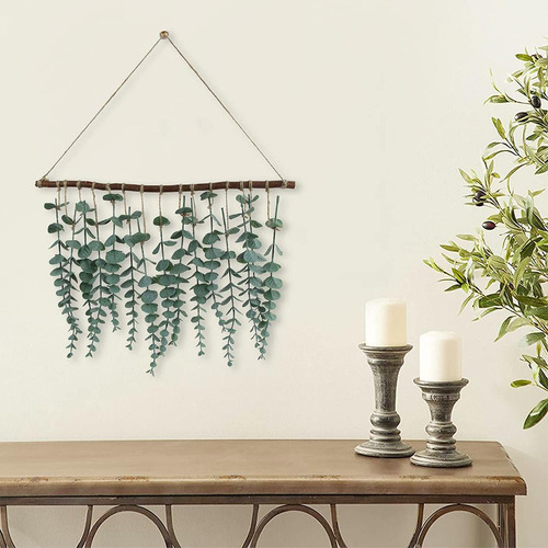 15 Piezas De Vides De Eucalipto Artificial, Planta Colgante