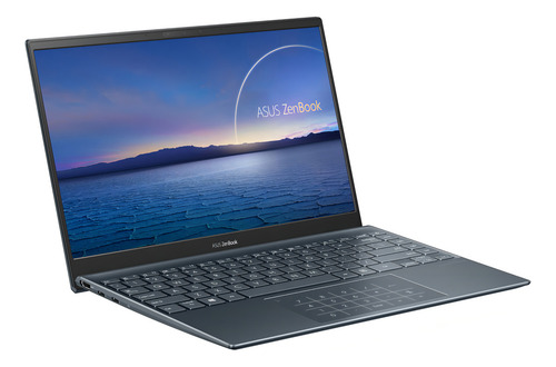 Notebook Asus Zenbook 14 Intel I7-1165 8gb 512gb Ssd Win10 Color Pine Grey