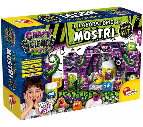 Laboratorio Slime Monster Juegos De Ciencia Lisciani Giochi