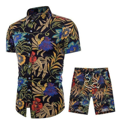 Ropa Casual Ropa De Playa Pieza Hombres Conjuntos