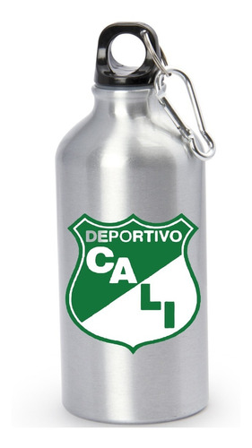 Termo Deportivo Cali Fútbol Botilito Botella Aluminio 