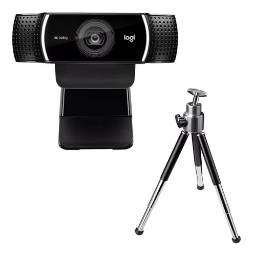 LOGITECH C920 HD Pro Webcam Full HD,15MP, 2 microfonos audio stereo,lente  con 5 elementos.