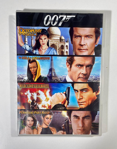 Coleção 007 James Bond 22 Dvds Edição Comemorativa 50 Anos