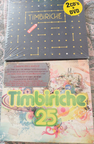 Timbiriche Juntos 2 Cds+dvd / Timbiriche 25