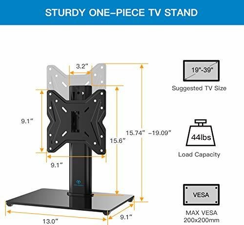 Tv Giratorio Mesa Para Lcd Led 19 39 Monitor Pc Ajustable