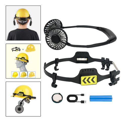 Ventilador De Enfriamiento De Sombrero Duro Personal